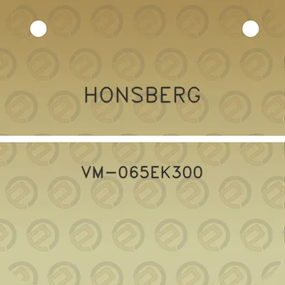 honsberg-vm-065ek300