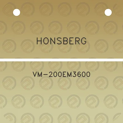 honsberg-vm-200em3600