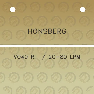 honsberg-vo40-ri-20-80-lpm