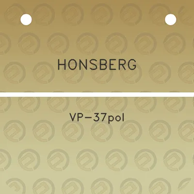 honsberg-vp-37pol