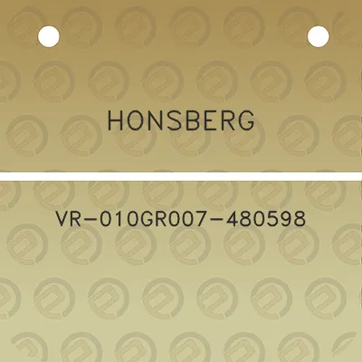 honsberg-vr-010gr007-480598