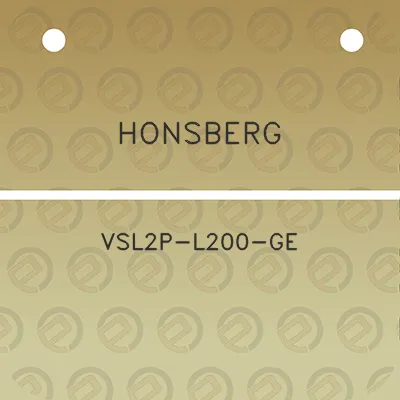 honsberg-vsl2p-l200-ge