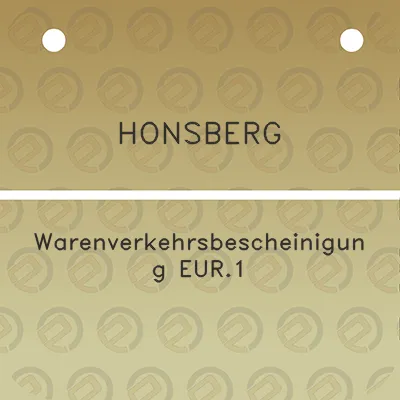 honsberg-warenverkehrsbescheinigung-eur1