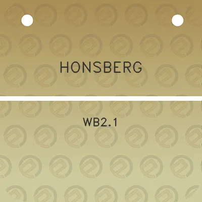 honsberg-wb21