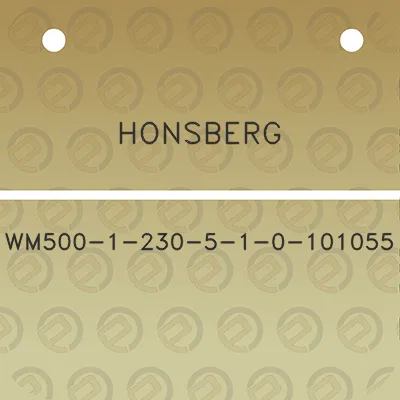 honsberg-wm500-1-230-5-1-0-101055