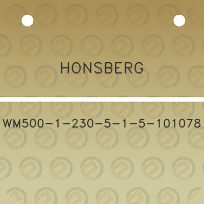 honsberg-wm500-1-230-5-1-5-101078