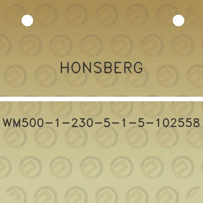 honsberg-wm500-1-230-5-1-5-102558