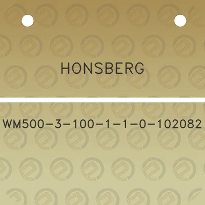 honsberg-wm500-3-100-1-1-0-102082