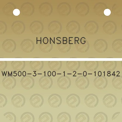 honsberg-wm500-3-100-1-2-0-101842