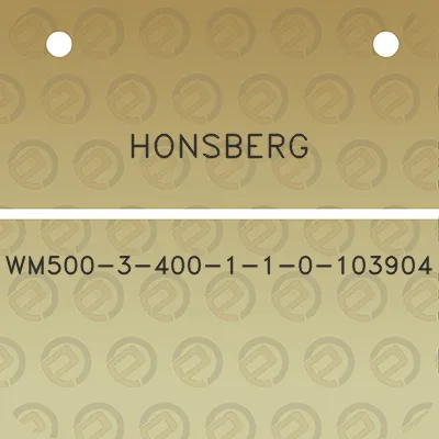 honsberg-wm500-3-400-1-1-0-103904