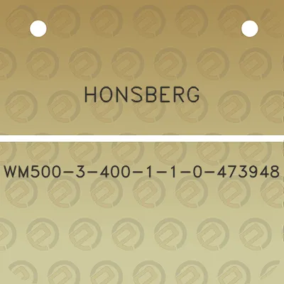 honsberg-wm500-3-400-1-1-0-473948