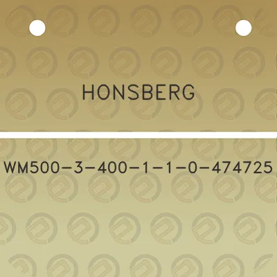 honsberg-wm500-3-400-1-1-0-474725