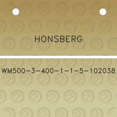 honsberg-wm500-3-400-1-1-5-102038