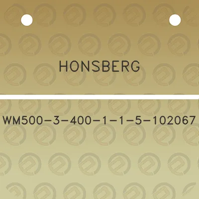 honsberg-wm500-3-400-1-1-5-102067