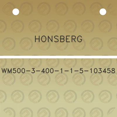 honsberg-wm500-3-400-1-1-5-103458