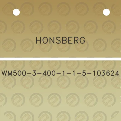 honsberg-wm500-3-400-1-1-5-103624