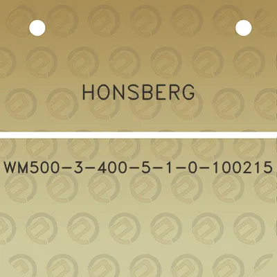 honsberg-wm500-3-400-5-1-0-100215