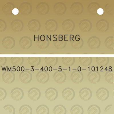 honsberg-wm500-3-400-5-1-0-101248