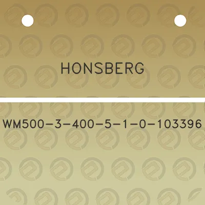 honsberg-wm500-3-400-5-1-0-103396