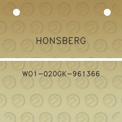 honsberg-wo1-020gk-961366