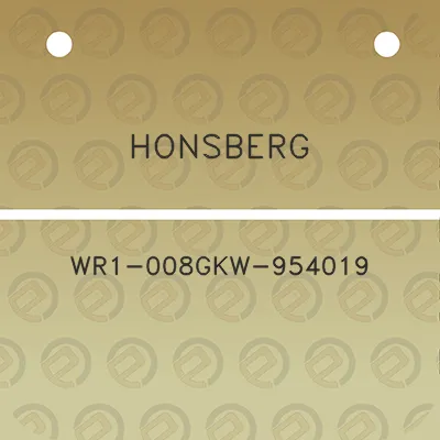 honsberg-wr1-008gkw-954019