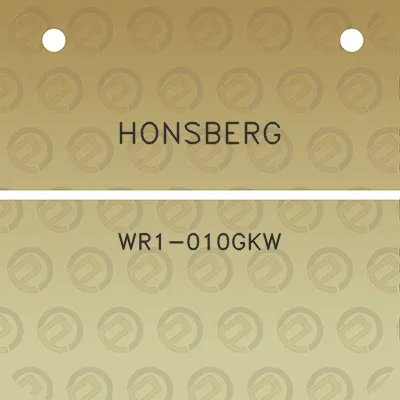 honsberg-wr1-010gkw