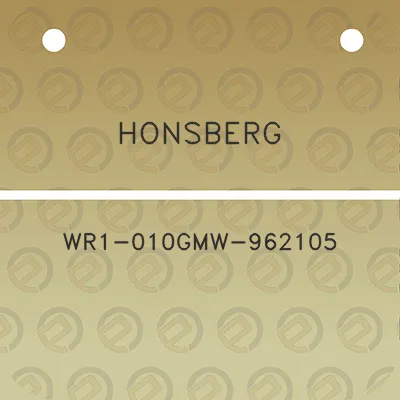 honsberg-wr1-010gmw-962105