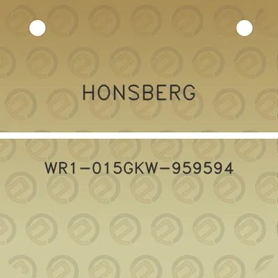 honsberg-wr1-015gkw-959594