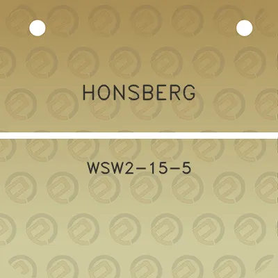 honsberg-wsw2-15-5