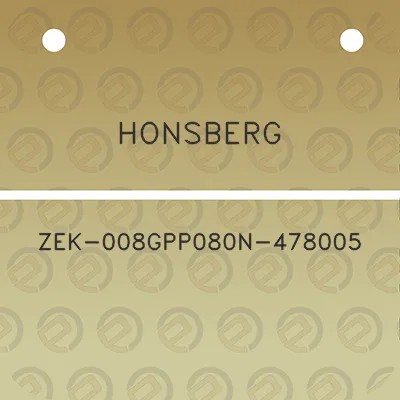 honsberg-zek-008gpp080n-478005