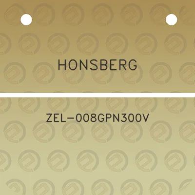 honsberg-zel-008gpn300v