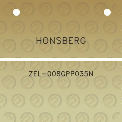 honsberg-zel-008gpp035n