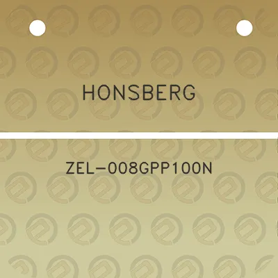 honsberg-zel-008gpp100n