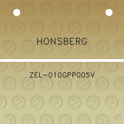 honsberg-zel-010gpp005v