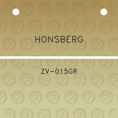 honsberg-zv-015gr