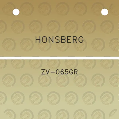 honsberg-zv-065gr