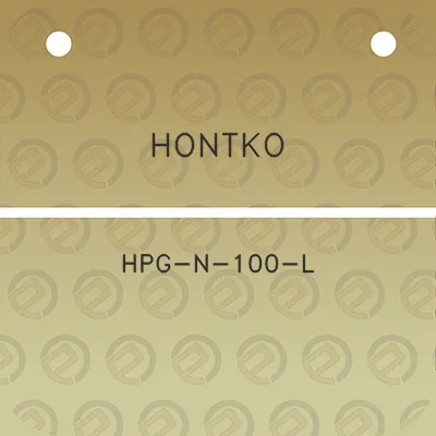 hontko-hpg-n-100-l