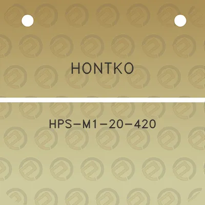 hontko-hps-m1-20-420