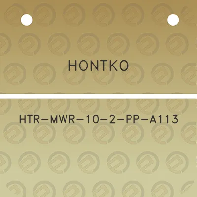 hontko-htr-mwr-10-2-pp-a113