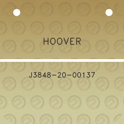 hoover-j3848-20-00137