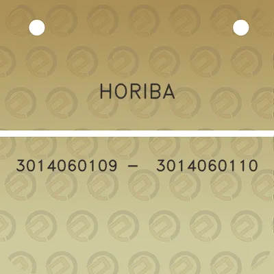 horiba-3014060109-3014060110