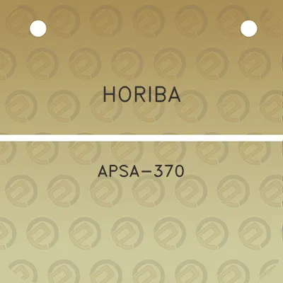 horiba-apsa-370