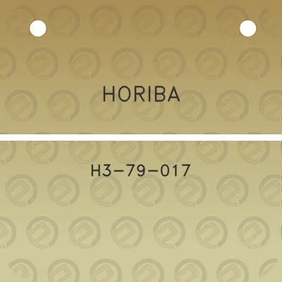 horiba-h3-79-017