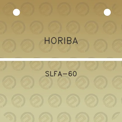 horiba-slfa-60