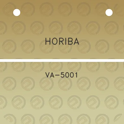 horiba-va-5001