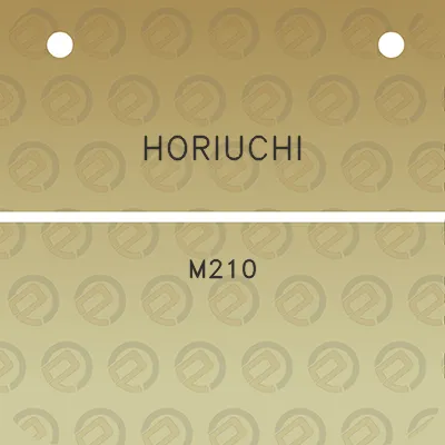 horiuchi-m210