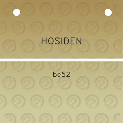 hosiden-bc52