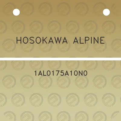 hosokawa-alpine-1al0175a10n0