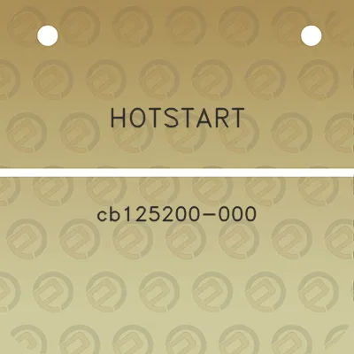 hotstart-cb125200-000