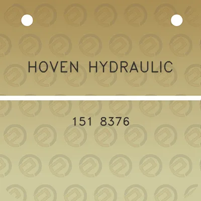 hoven-hydraulic-151-8376